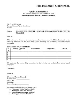 kcaa smart card format|KCAA .